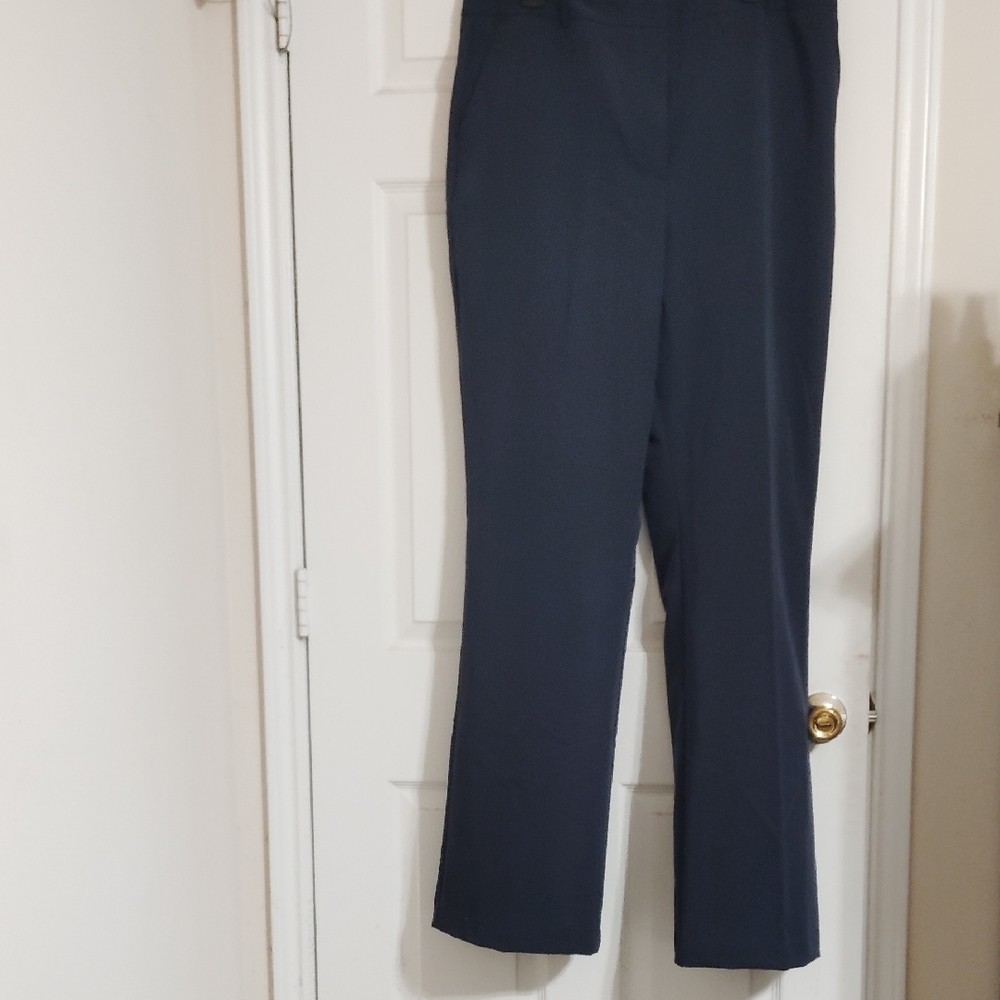 Worthington Blue Straight Leg Pants